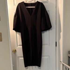 Zara Black Long Sleeve Dress